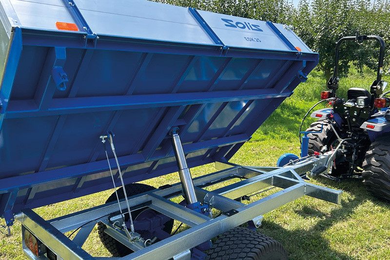 Dreiseitenkipper mit Auflaufbremse, Solis EDK 25 - Image 4