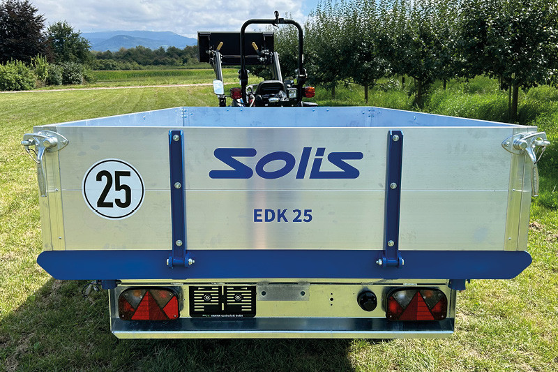 Dreiseitenkipper mit Auflaufbremse, Solis EDK 25 - Image 6