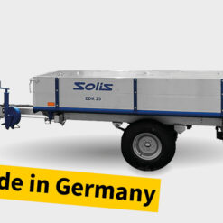 Dreiseitenkipper mit Auflaufbremse, Solis EDK 25